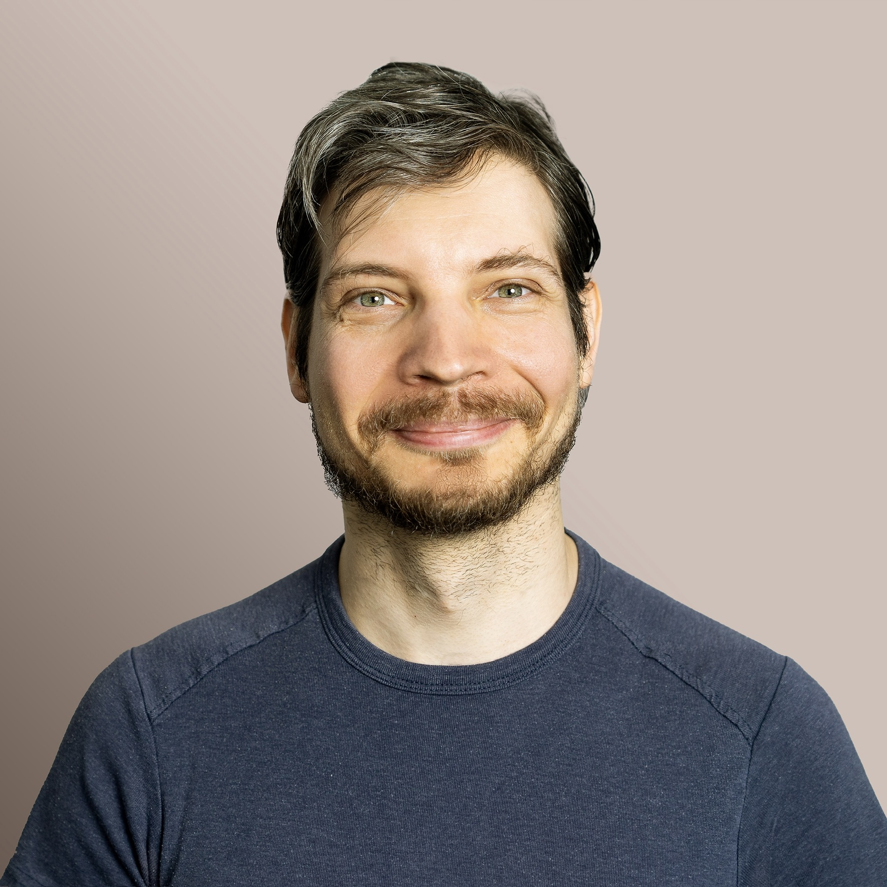 Lächelndes Porträt
            von Peter
